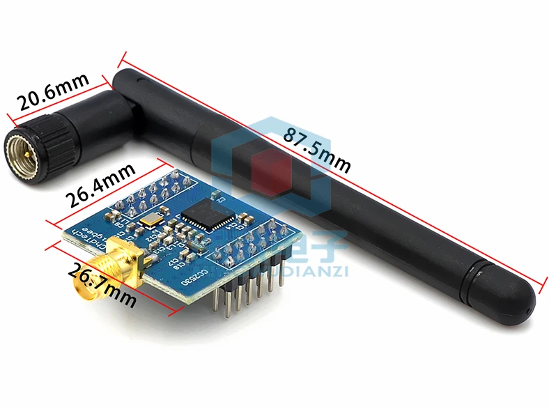 

zigbee module Ti cc2530 development board module serial wireless development board CC2530 core board