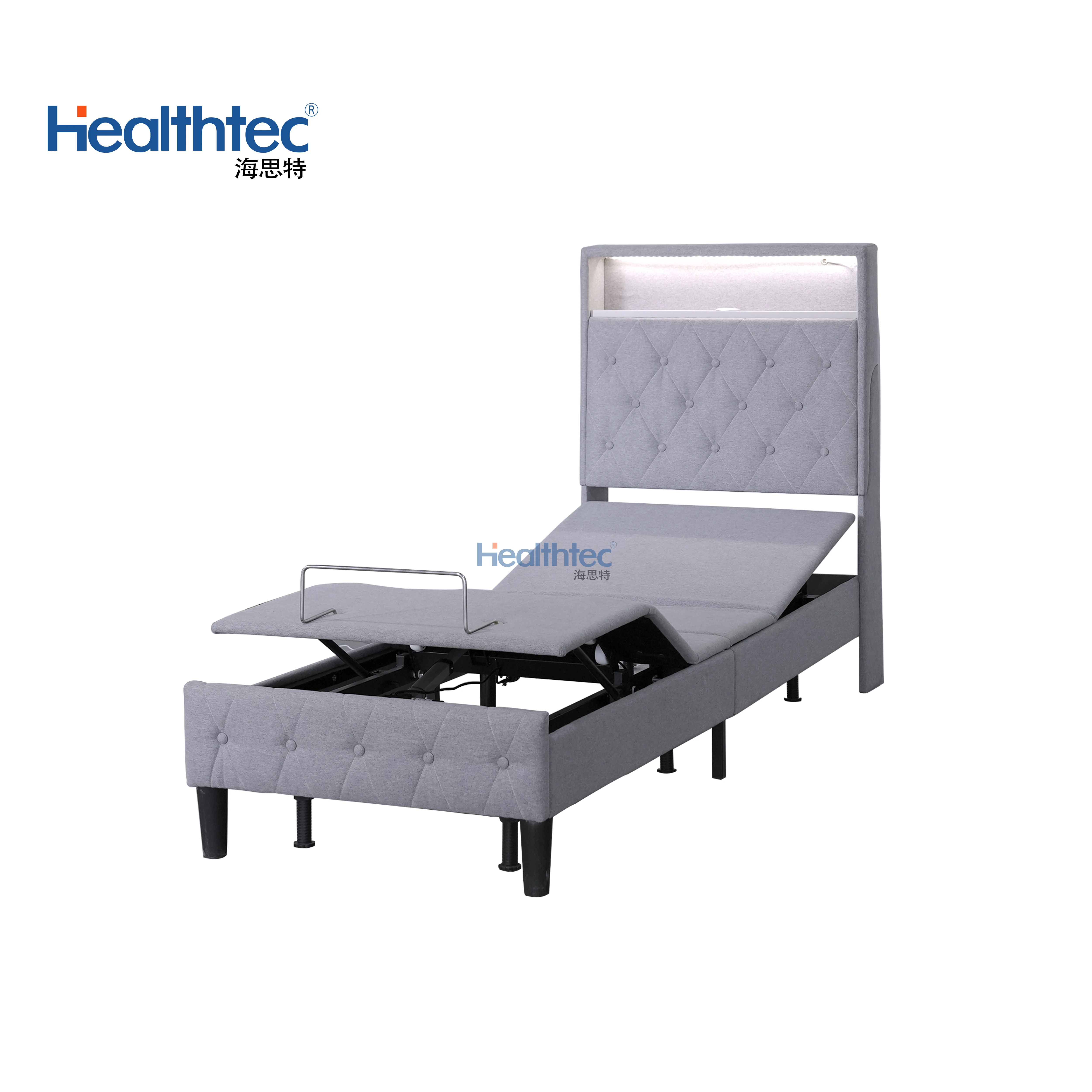 سرير تدليك كهربائي ذكي عالي الجودة قابل للتعديل لكبار السن يتميز بأثاث غرفة النوم #3