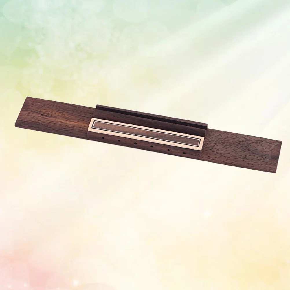 

New String Acoustic Guitar Maple Inlay Rosewood Replacement Parts Rosewood Wood Classical Guitar Bridge
