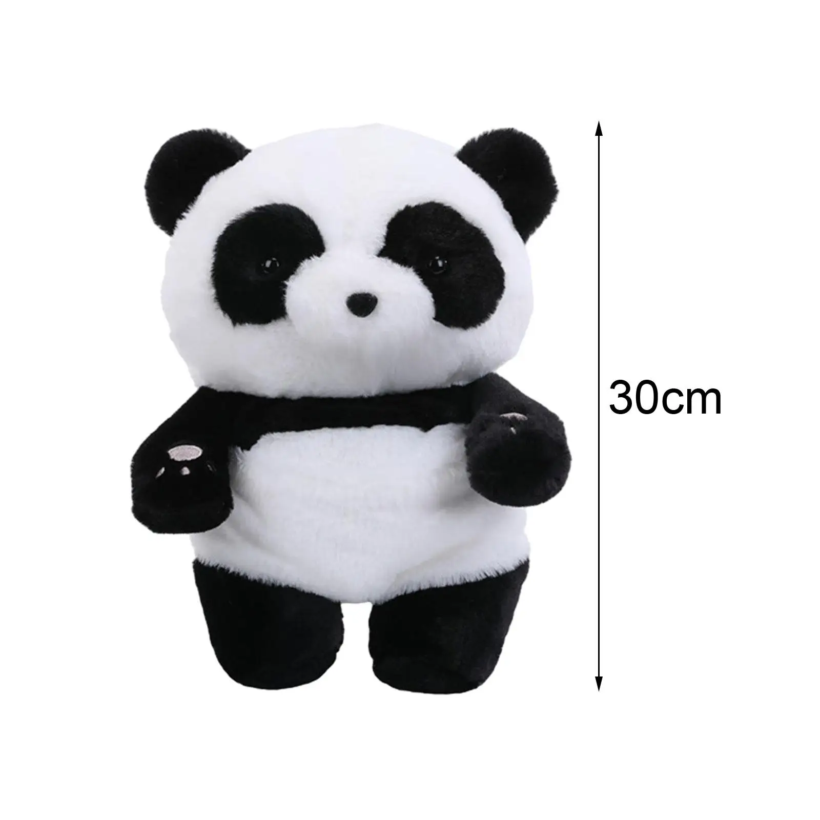 กระเป๋าสะพายไหล่ตุ๊กตา tas ransel PANDA ยัดไส้หมีแพนด้าสำหรับเด็กผู้ชายเด็กผู้หญิง