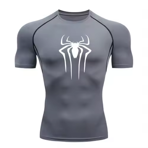 New Compression Shirt Men Fitness Gym Super Hero Sport Running T-Shirt Rashgard Tops Tee Quick Dry Short Sleeve T-Shirt For Men - Image 8