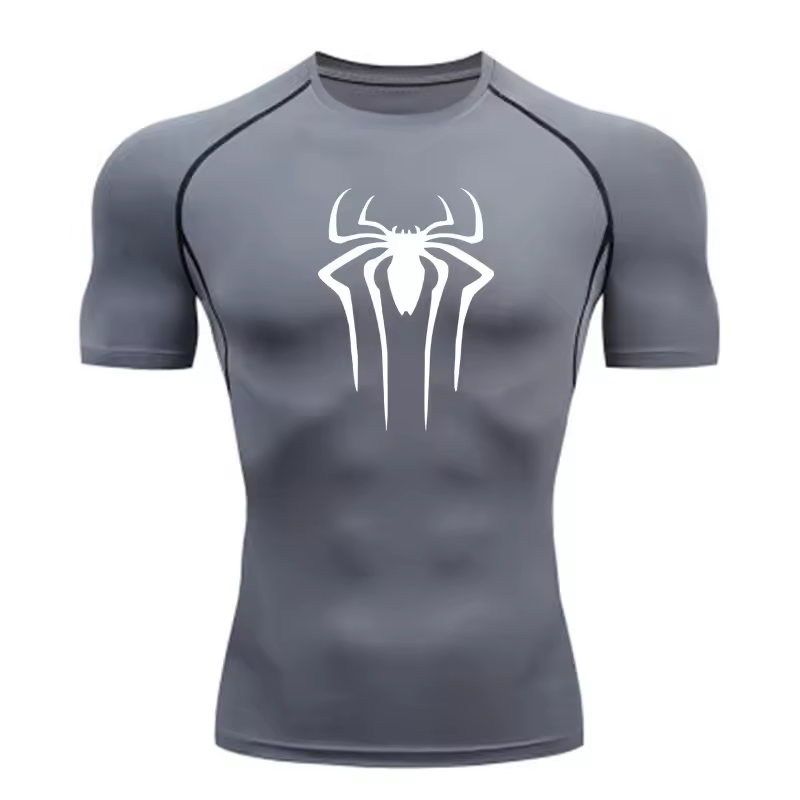 New Compression Shirt Men Fitness Gym Super Hero Sport Running T-Shirt Rashgard Tops Tee Quick Dry Short Sleeve T-Shirt For Men - Image 8