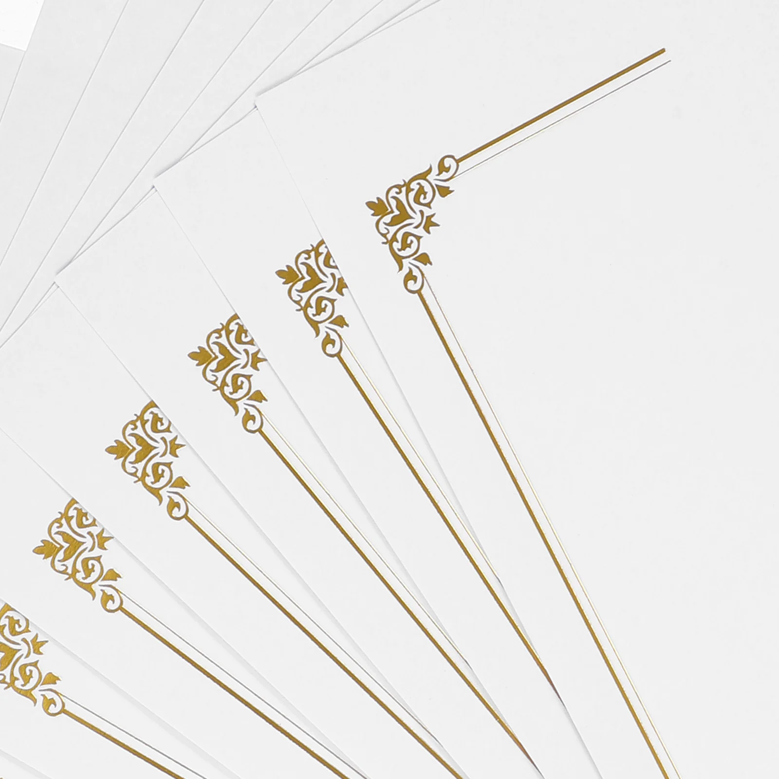 10 قطع من ورق شهادة رقائق الذهب الأنيق، بطاقات متينة للتدريب على الشرفات والأكاديمية للشركات والتعرف عليها