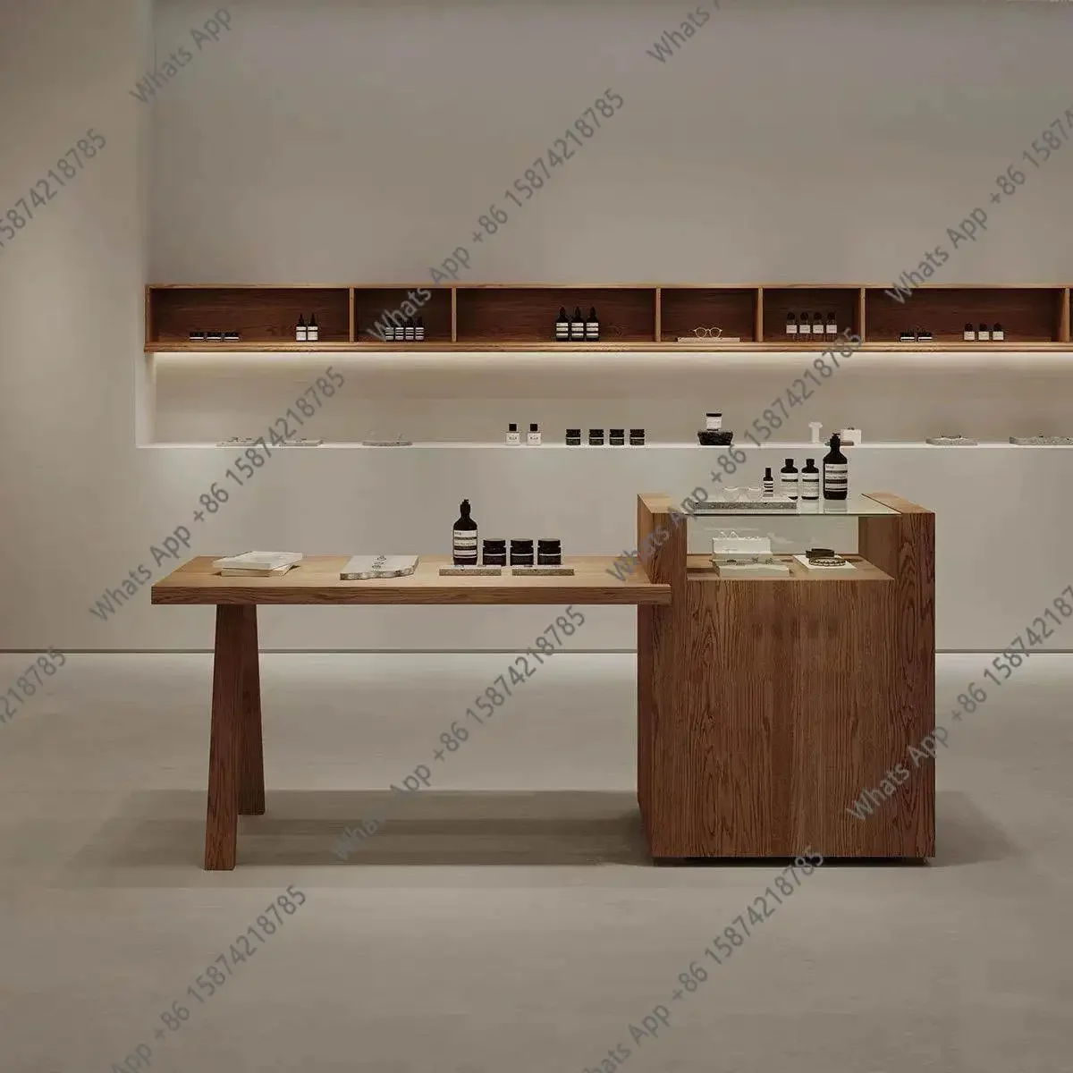 

Clothing Store Nakashimadai Water Table Multi-functional Display Table Jewelry Display Table Operation X