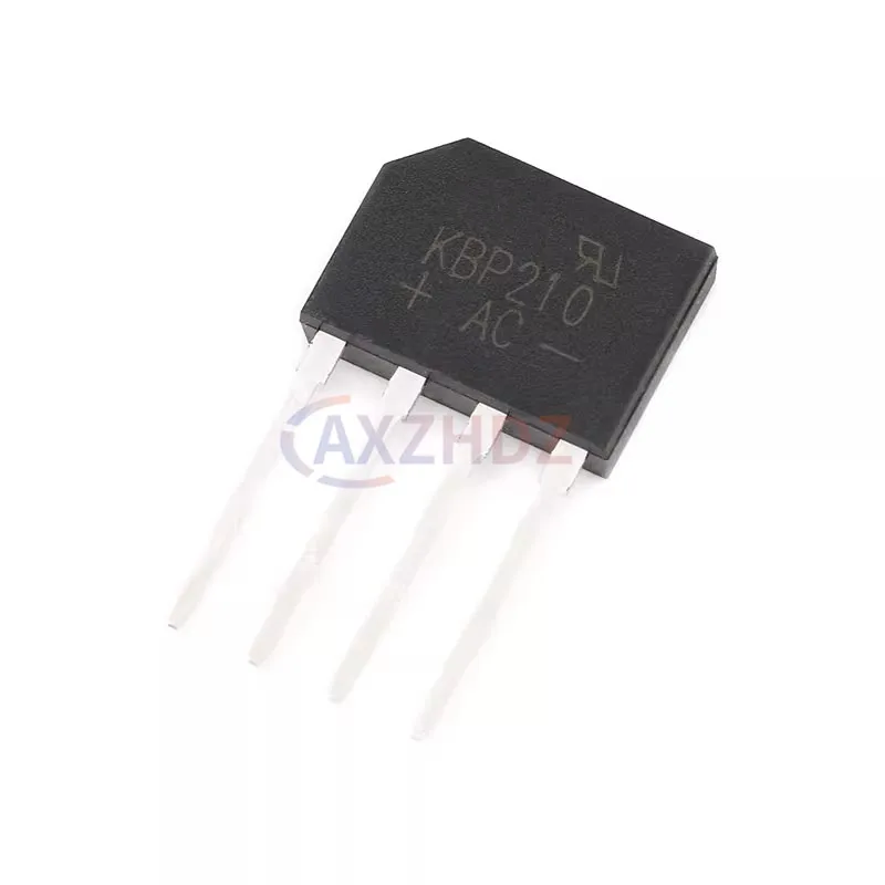 10PCS KBP206 KBP210 KBP307 KBP310 KBP406 KBP410 ZIP 4Pin 2A 3A 4A 600V 800V 1000V 1KV DIP Single Bridge Rectifiers