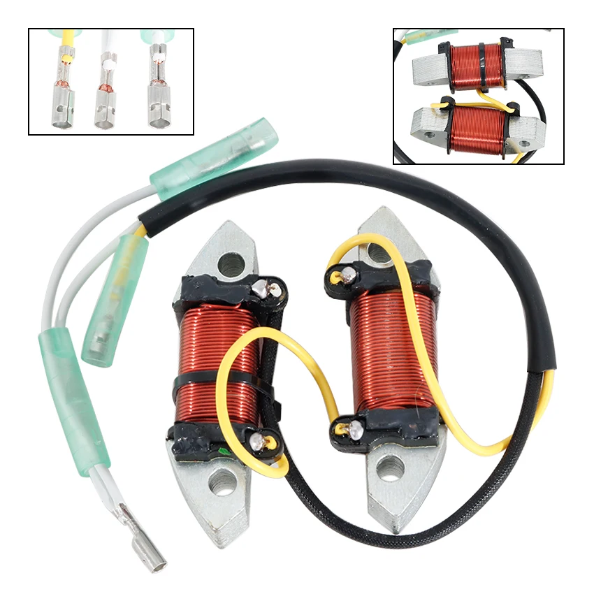 For Tohatsu 40HP M40D2 50HP M50D2 For Nissan 40HP M40D2 50HP M50D2 OEM:3C8061231 3C8-06123-1 Motorcycle Ignition Stator Coil