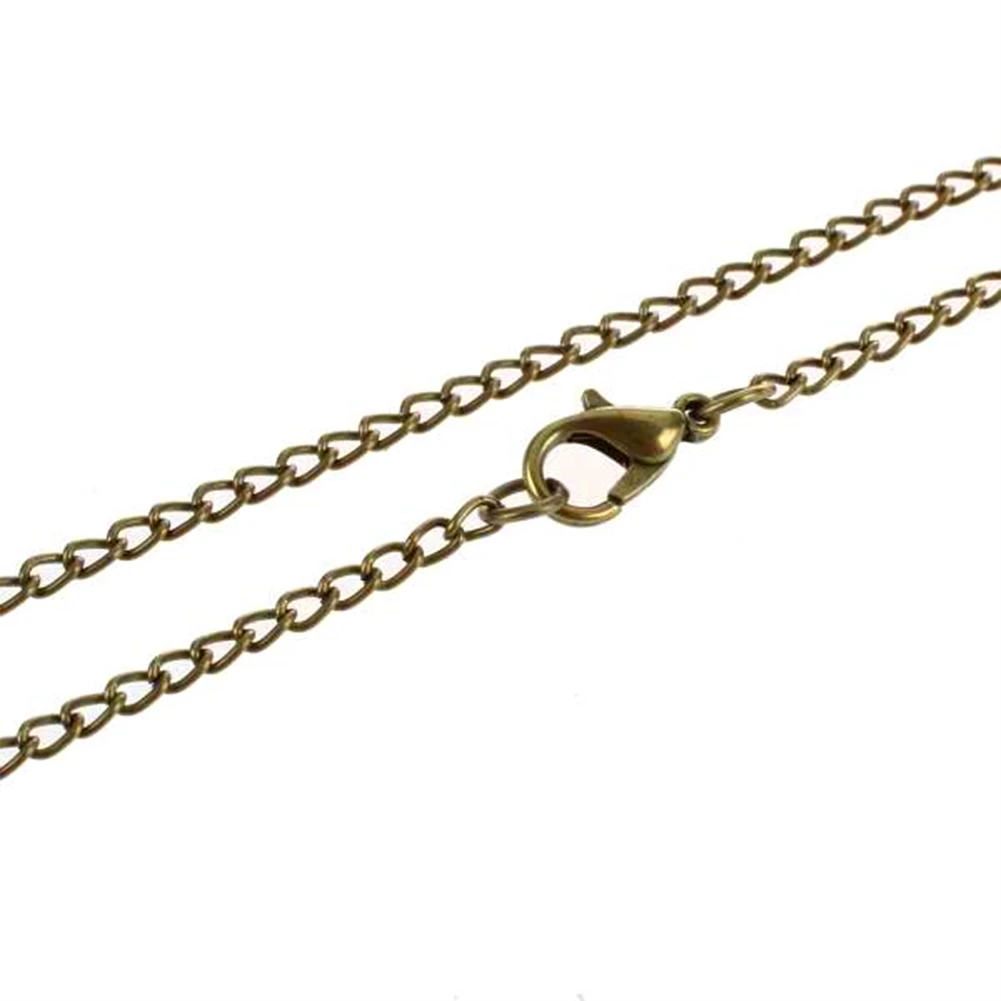 Bronze Tone Pocket Watch Floral Texture Hunter Case Pocket Watch For Lady Necklace Watch