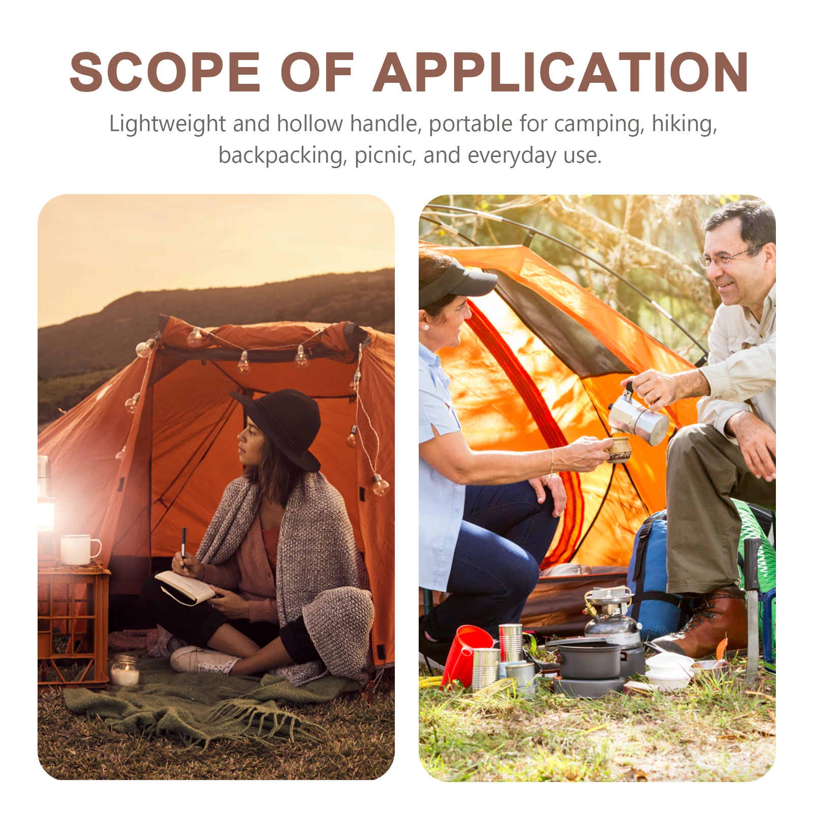 

Stainless Steel Salad Bowl Camping Cookware Bowls Metal Soup Cup Picnic Rice Dish Travel