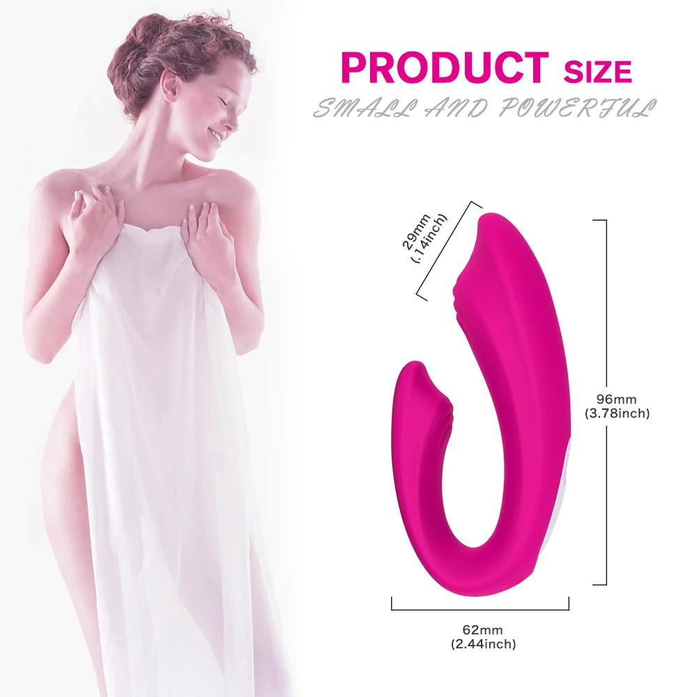 Rechargeable Clitoral Vibrator with 9 Powerful Vibrations Wireless Remote Clit Vaginal G Spot Stimulator Adult Sex Toy for Women