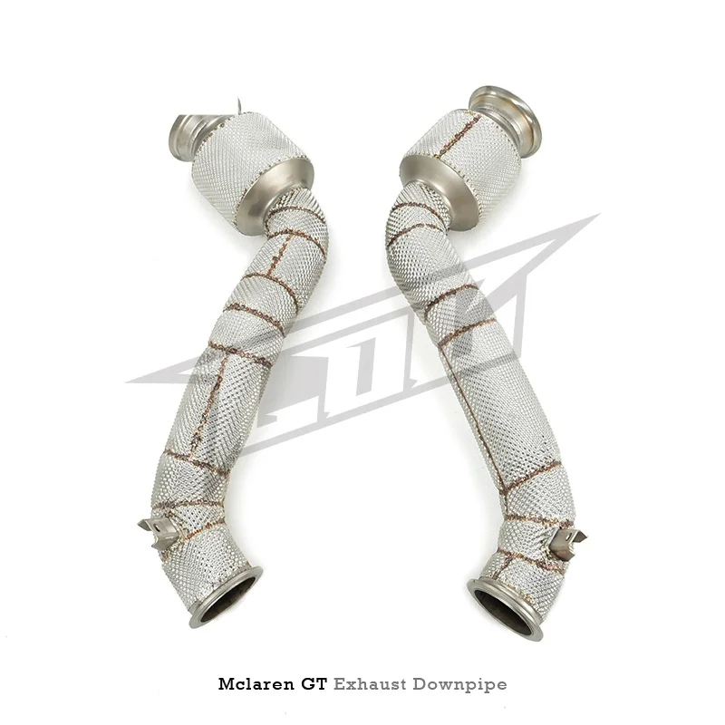  Head Section High flow Pipes Exhaust Pipes branch downpipe Exhaust Pipe with catalyst For Mclaren GT 4.0T 