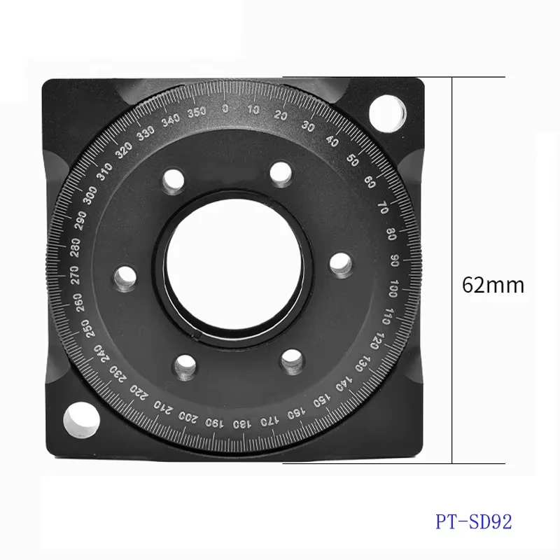 Manual Rotate Mirror Mounts 360 Degree Indexing Stage Lens Adjustment Bracket