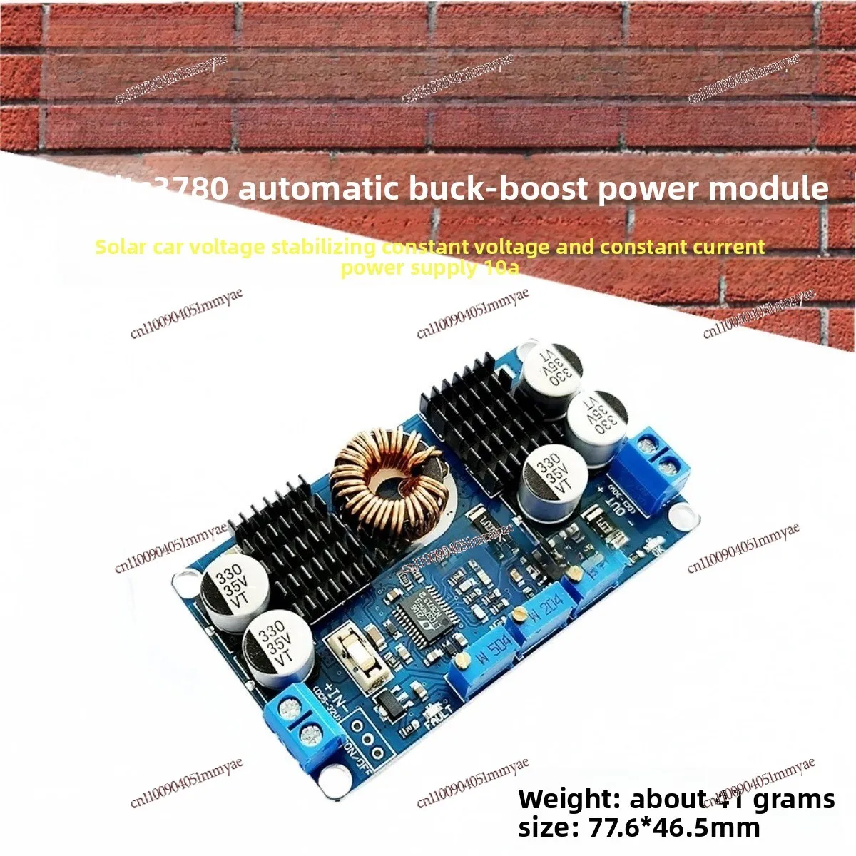 DC-DC LTC3780 Automatic Boost and Step-down Power Supply Module Solar Vehicle Regulated Constant Voltage Constant Current 3