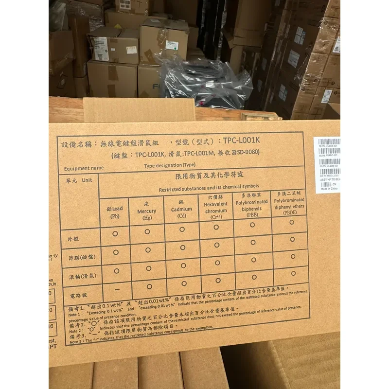 for HP HSA-P003k Wireless Keyboard New Model with Fn Lock Standard English Layout