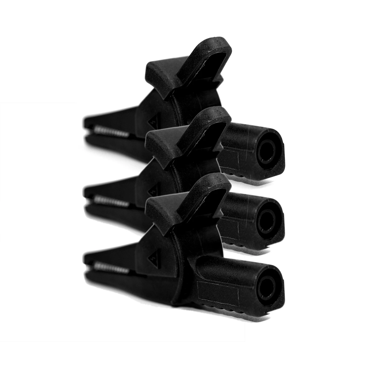 ZIBOO AC285 Safety Alligator Clip Compatible with UNI-T Phase Rotation Indicator use with TL222 and TL224 Test Leads