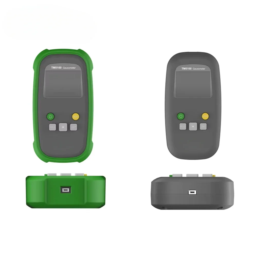 TM5100 Factory Direct Sales OEM Handheld Digital Magnetometer  Meter Gauss Meter with LCD Display G/mT Units New Design