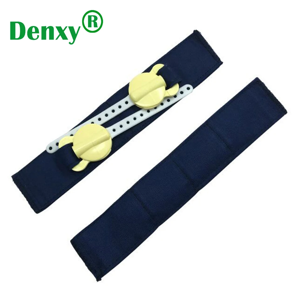 Denxy 5pc Orthodontic Extraoral Anchorage Head Cap with safety module High Pull Headgear Safety Neck Belt Dental Bracket Ortho