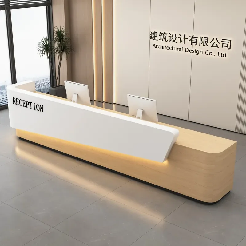 for Company Front Desk Reception Desk Hotel Lobby Service Desk Office Sales Department Bar Checkout Counter Business
