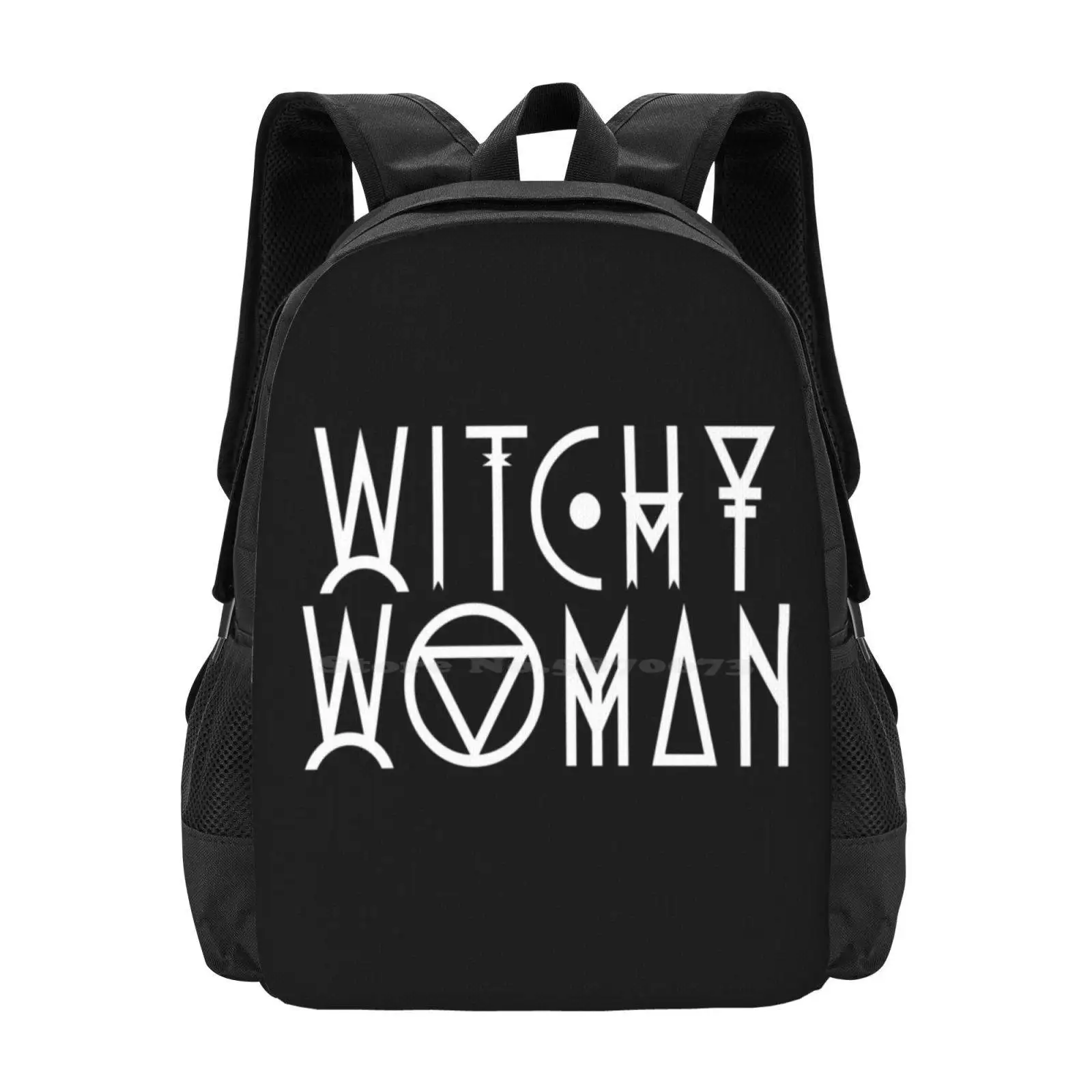 Mochila Witchy para mujer, bolso de moda para Halloween, bruja blanca, negra, pagana, espiritual, gran oferta