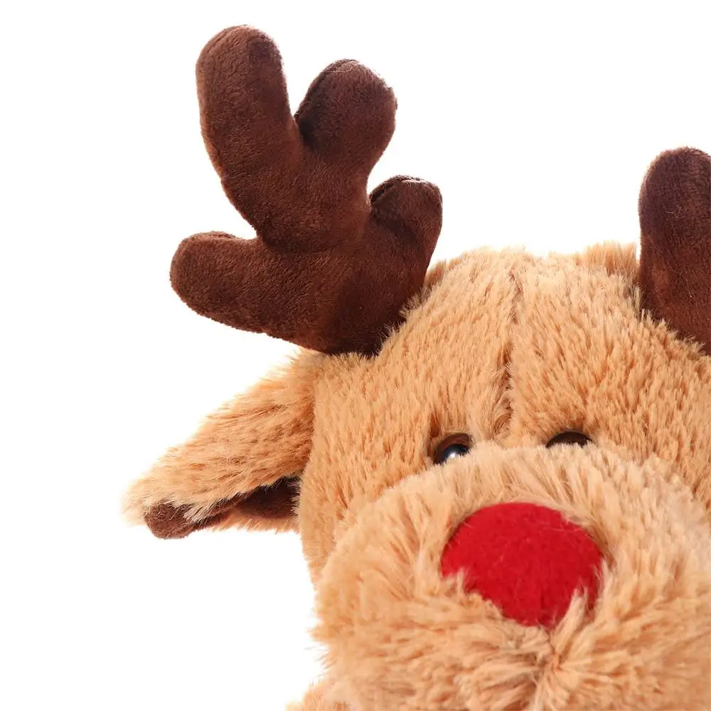 น่ารัก 30 ซม.Elk ตุ๊กตาของเล่น Reindeer ตุ๊กตาอุปกรณ์เสริม Elk Plush ของเล่นตุ๊กตา Plush คริสต์มาสของขวัญตุ๊กตาของเล่น
