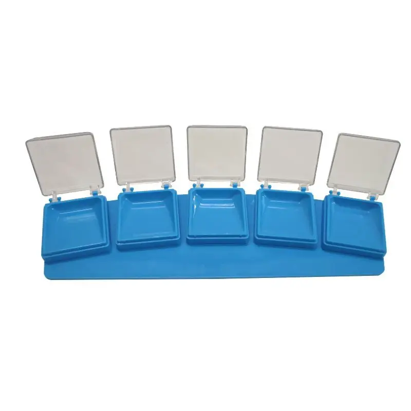 Lab Special Moisturizing Plastic Plate, Color Mixing Porcelain Powder Mixing Plate, Glazed Plate Technician Porcelain Tools s