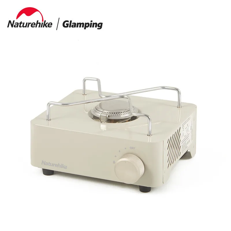 Naturehike Outdoor Mini Gas Tank Stove 970g Portable Gas Cooker Strong Power BBQ Cooking Tool 2000w