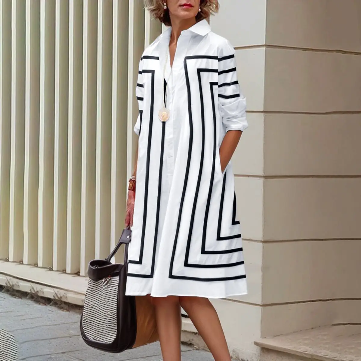 #76 Popular Womens Midi A-Line Dress Choices