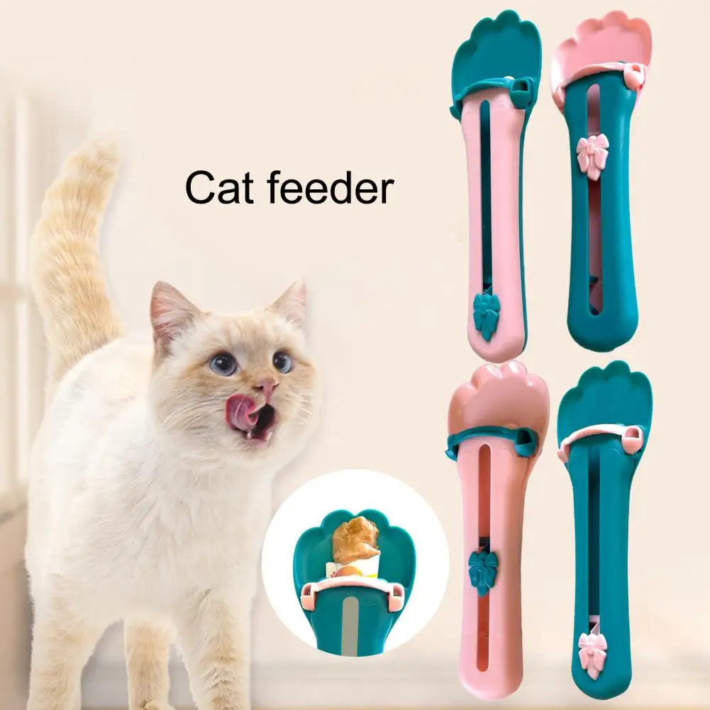 Cat Strip Squeezer  Useful Cats Liquid Food Serving Spoon  Multifunctional Cat Feeder