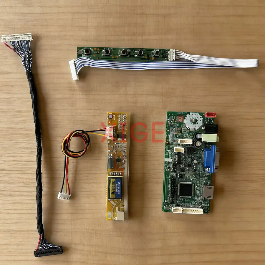 

Для LQ160E1LW02 LQ160E1LW04 комплект платы контроллера привода ЖК-экрана DIY 30-контактный LVDS 1-CCFL 1280*1024 VGA HDMI-совместимый 1280x1024