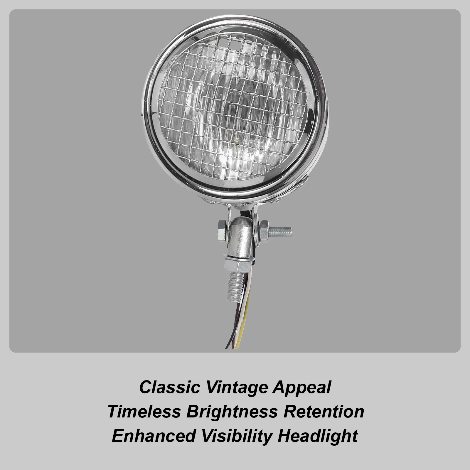 

Мотоциклетные фары, винтажное освещение из сплава, яркая мотоциклетная фара для езды на велосипеде, ночное вождение, открытый кемпинг