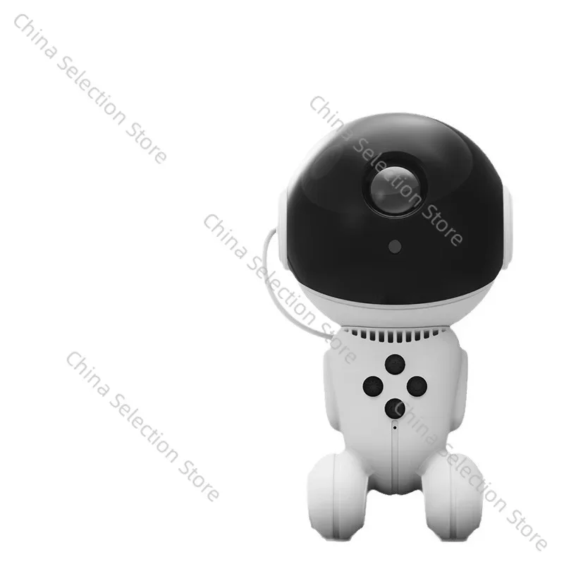 Space Robot Starry Sky Projector Light Gypsy Atmosphere Projection Small Table Lamp Laser Nebula