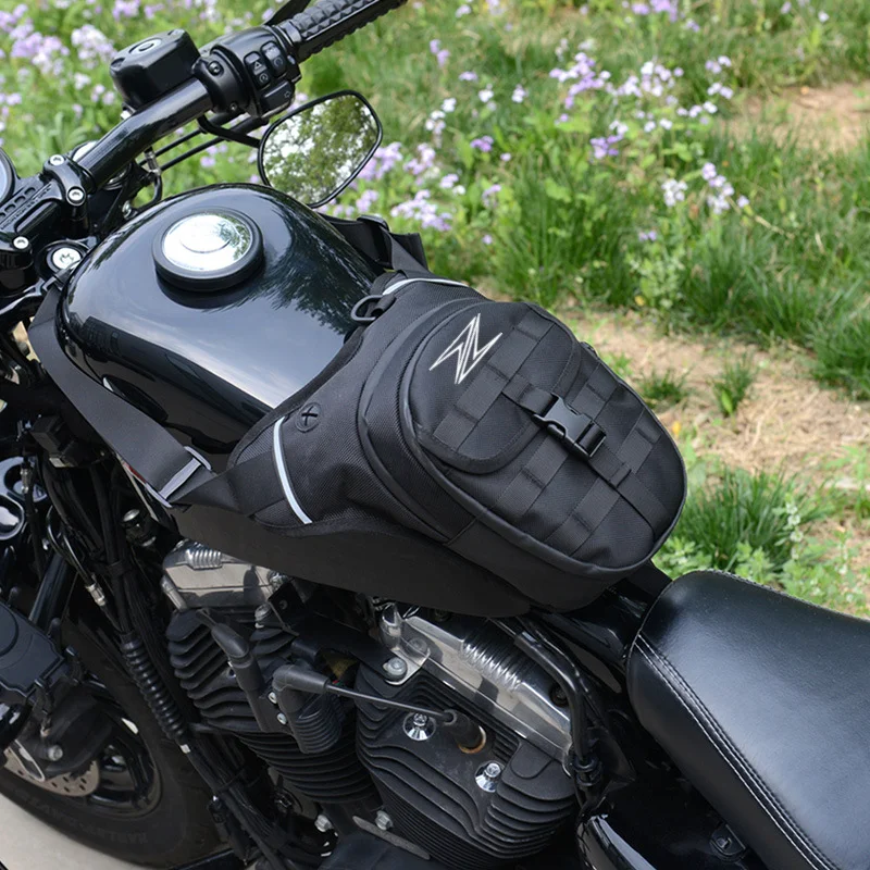 لكاواساكي Z650 Z750 Z800 Z900 Z1000 Z250 Z400 دراجة نارية حقيبة الساق في الهواء الطلق الرجال الخصر حزمة مقاوم للماء