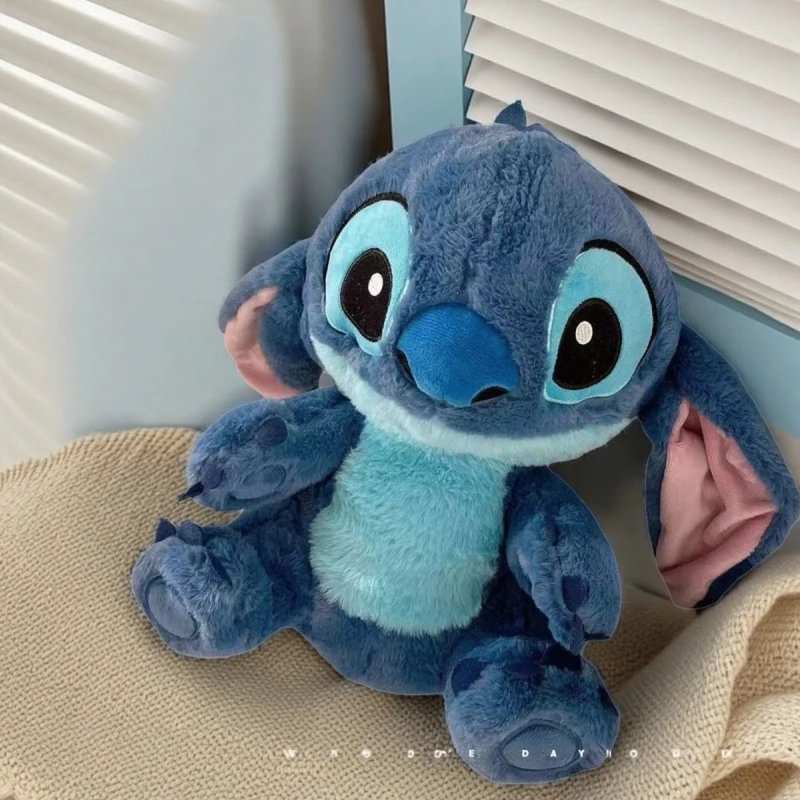 

Disney peluche Toys Лило и Стич Мягкая плюшевая игрушка Stitch peluches Рождественская приятная подушка Мягкий ангел Plushie Рождественский подарок
