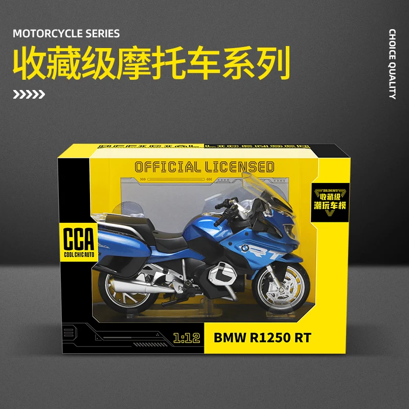 MSZ CCA 1:12 BMW R1250RT Classic Motorcycle Model Alloy Car Model Toy Car Casting Collection Toy Gift Christmas Gift