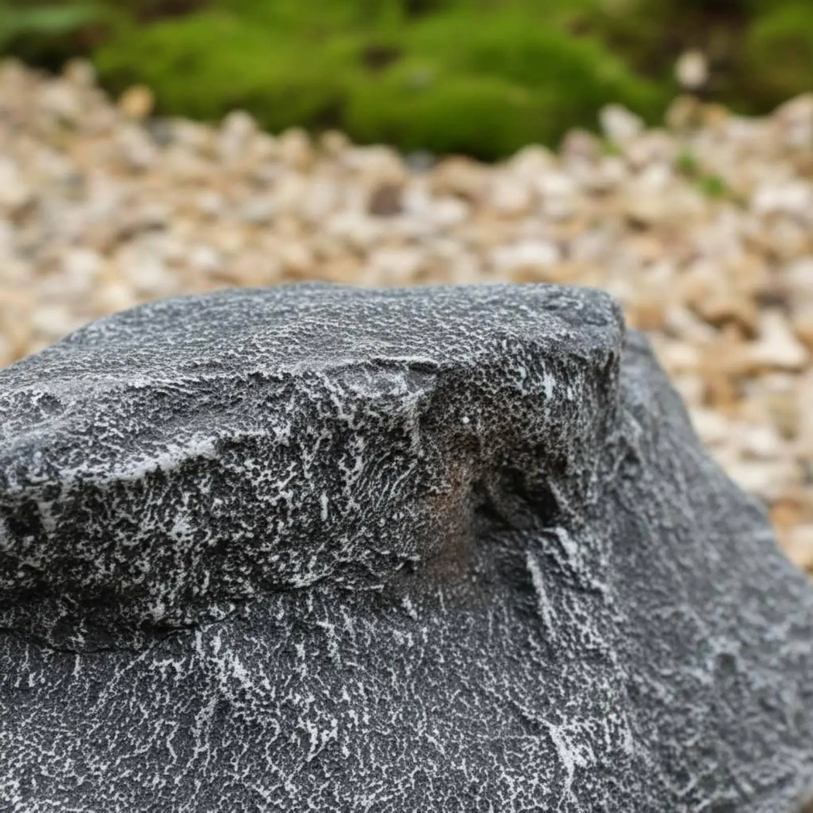 Lightweight Foam Rock Garden Decoration Fake Stone with Volcanic Texture for Rooftop Patio Commercial Exhibition Prop
