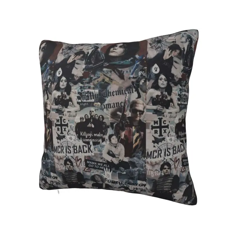 Custom My C-Chemical Romances Band Of Emotions Square Pillow Cover Home Decor 3D Two Side Printing Cushion Cover for Sofa