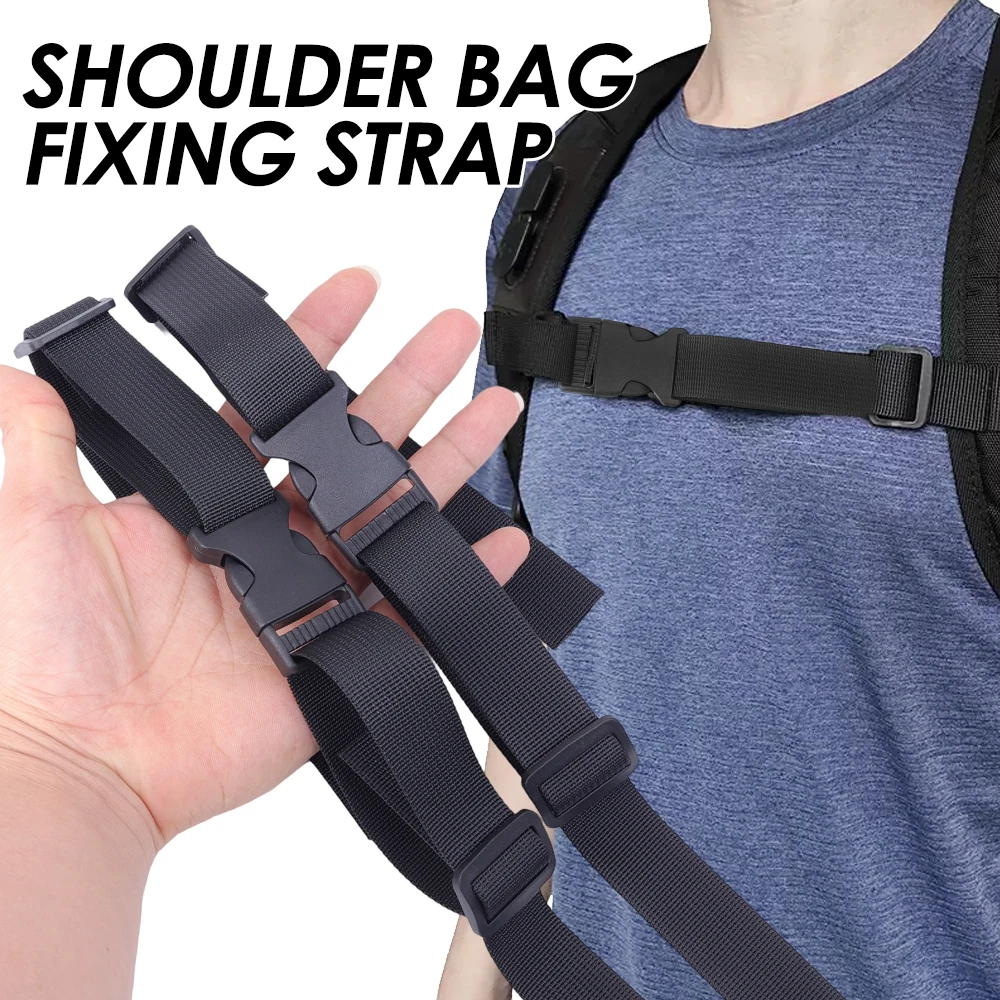 50cm Long Adjustable Backpack Chest Bag Strap Shoulder Strap For Schoolbag Tactical Backpack Tapes Camping Tactical Bags Straps