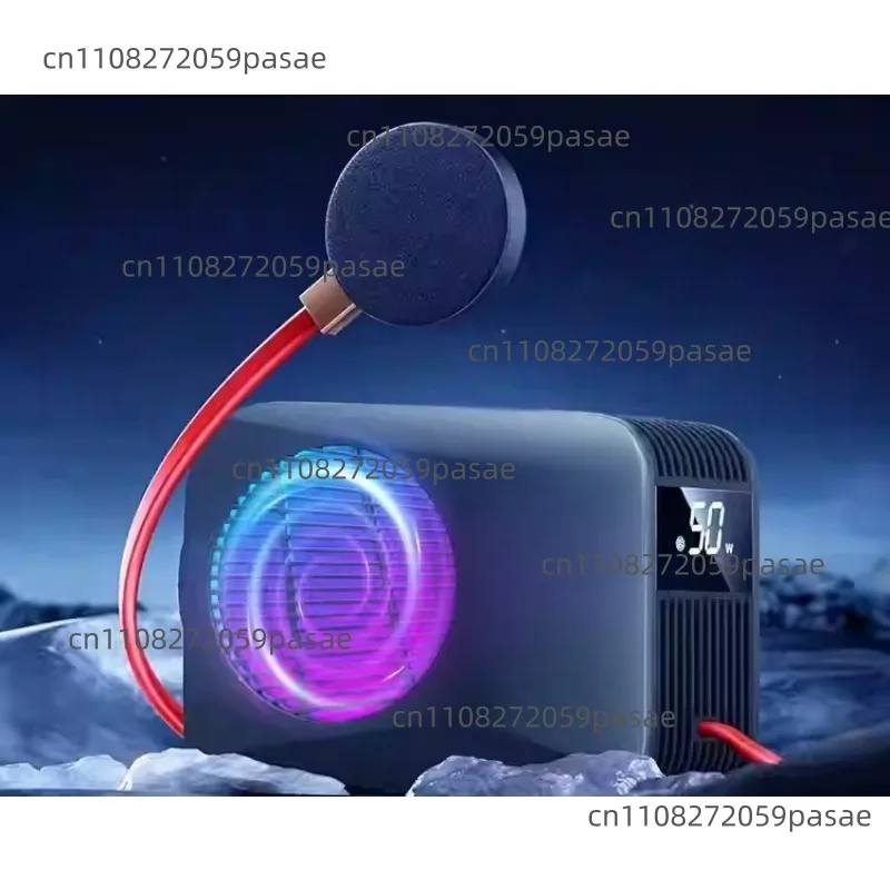 500W Liquid-Cooled Chiller for Smartphones, Tablets, and Laptops: Rapid Cooling, 24-Hour Continuous Operation, and Silent