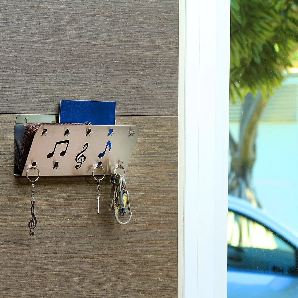 Key Door/Wallet/Letter/Glasses Stand-Musical Notes