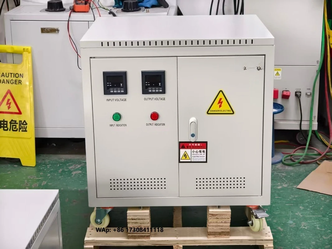 100 KVA 3 Phase Dry Type Isolation Transformer Voltage 480V 440V 400V380V 230V 208V Step up Down Transformer