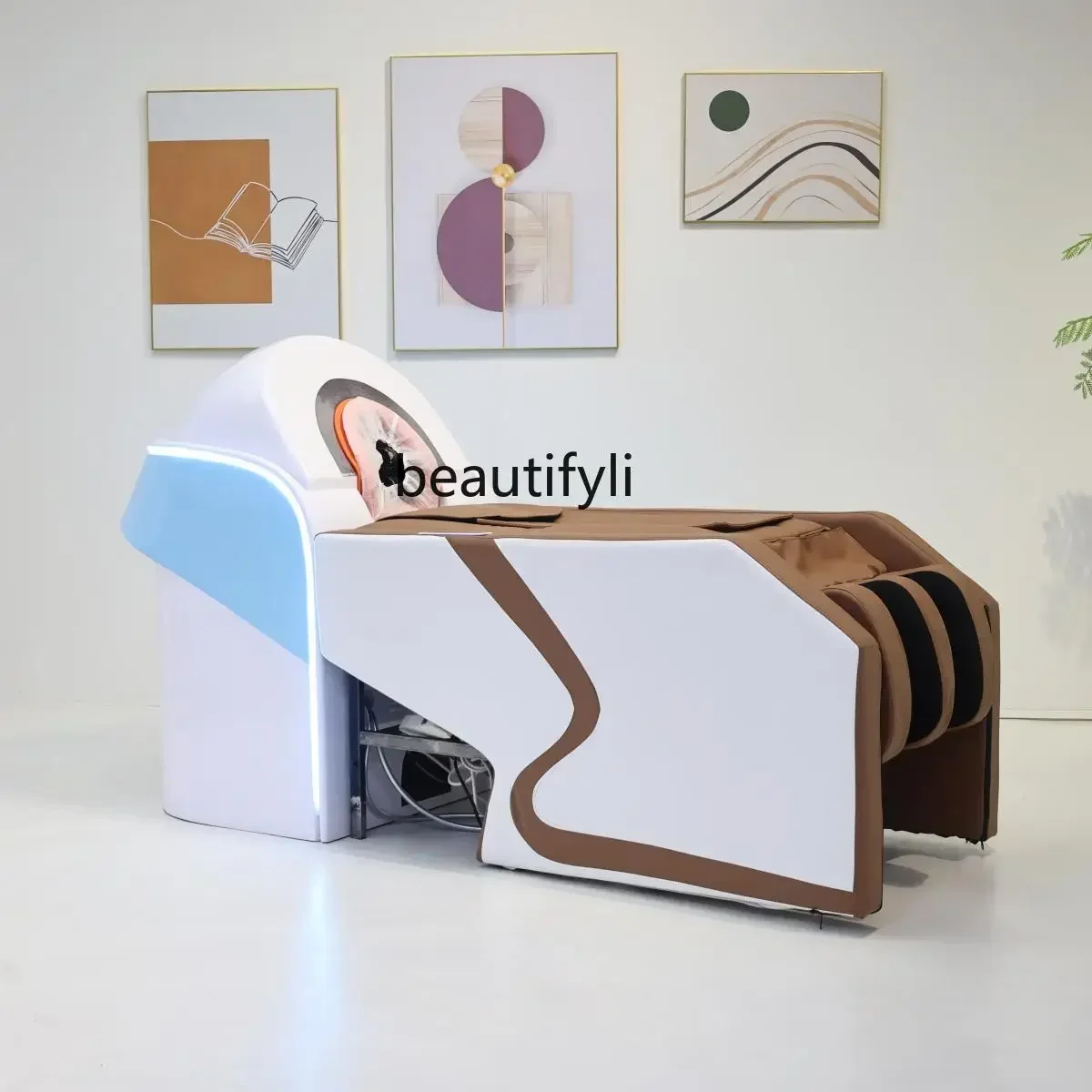 xx1Automatic Shampoo Electric Intelligent Massage Shampoo Bed Barber Confinement Center Beauty Automatic Shampoo