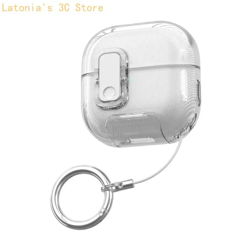 High Claritys TPU Cover With Lock For FreeClip 2 Earbud, AntiYellowing And Shockproof Case For Long Last Use X3UB