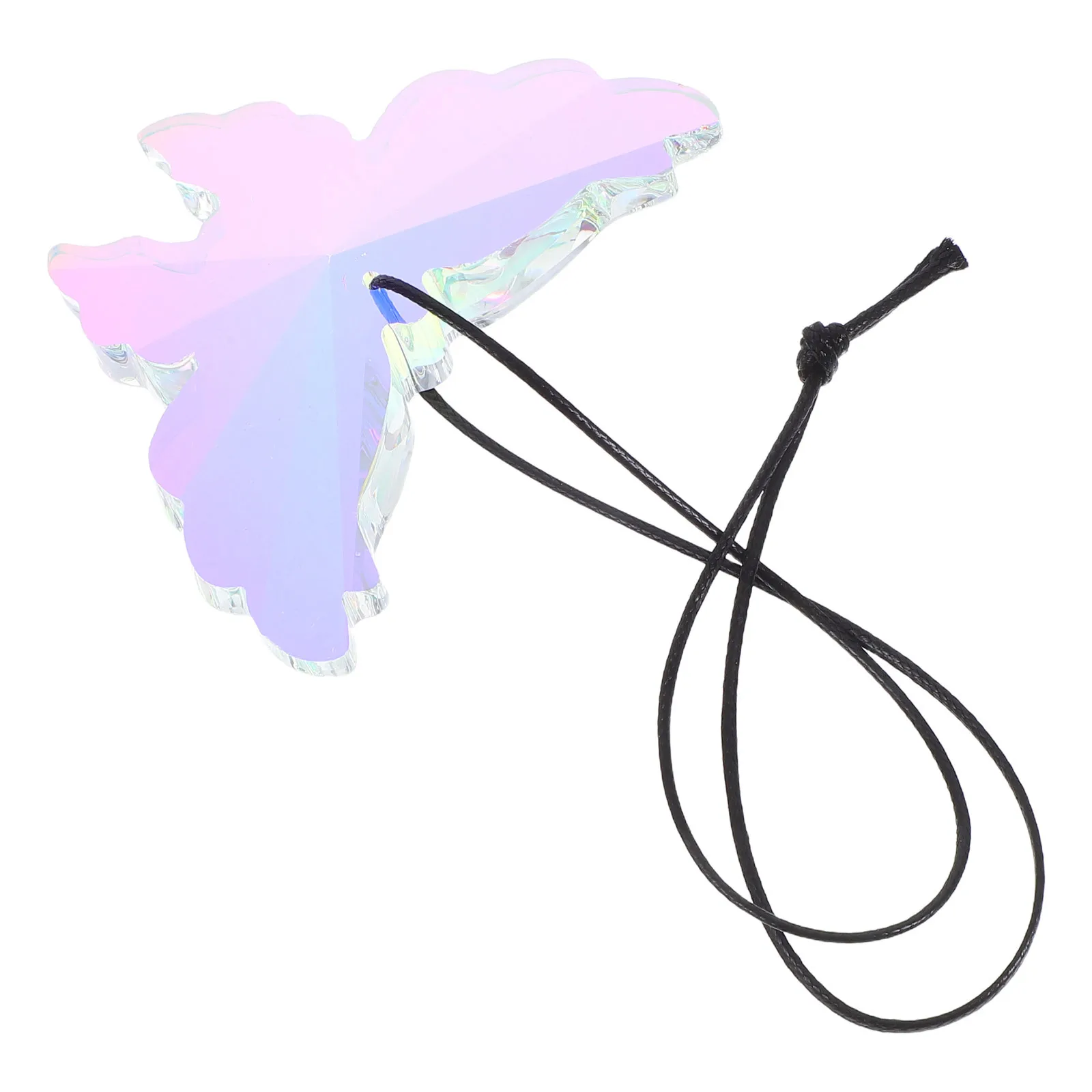 

Colorful Butterfly Crystal Suncatcher Hanging Ornament Window Garden Patio Decor Light Catching Outdoor Glass Decoration