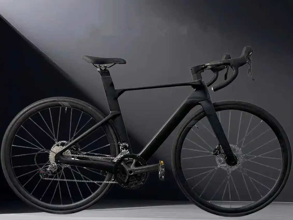 نسخة كاملة من كابل توجيه كابل داخلي لدراجة الطريق من ألياف الكربون وخفيف الوزن للغاية لنقل قرص الزيت للرجال والنساء