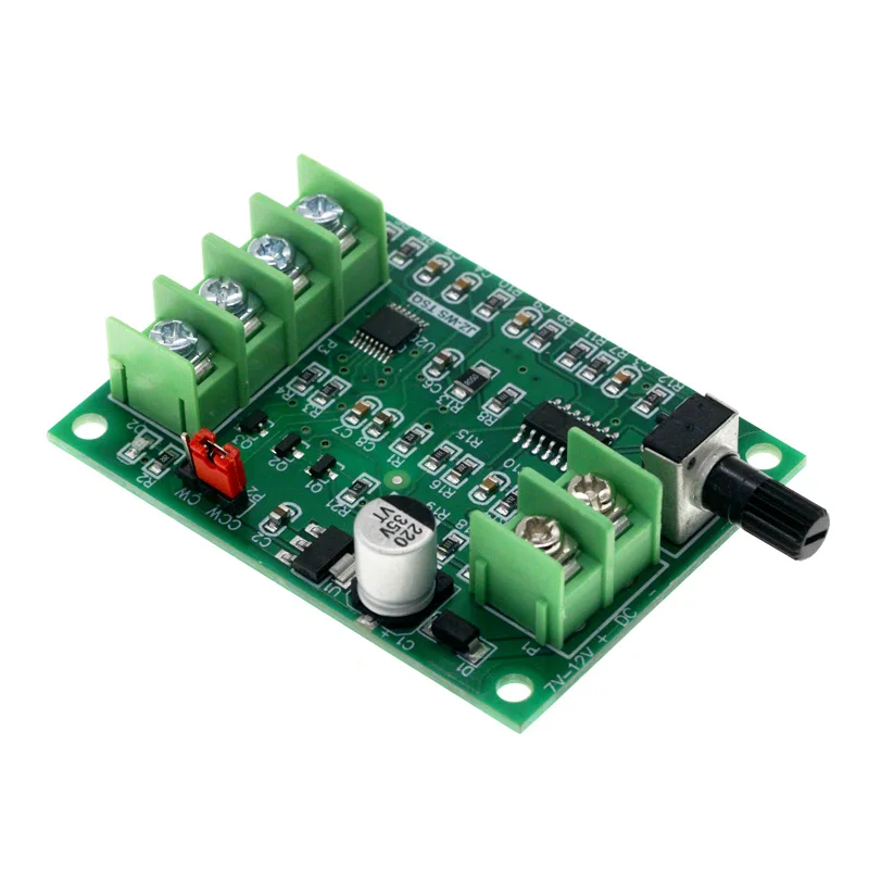 5V 12V Brushless DC Motor Driver Controller Board with Reverse Voltage Over Current Protection for Hard Drive Motor 3/4 Wire