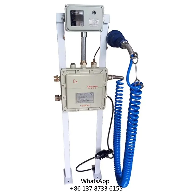 Electrostatic Ground Clamp With Cable Overfill Sensor With Alarm For Bottom Loading