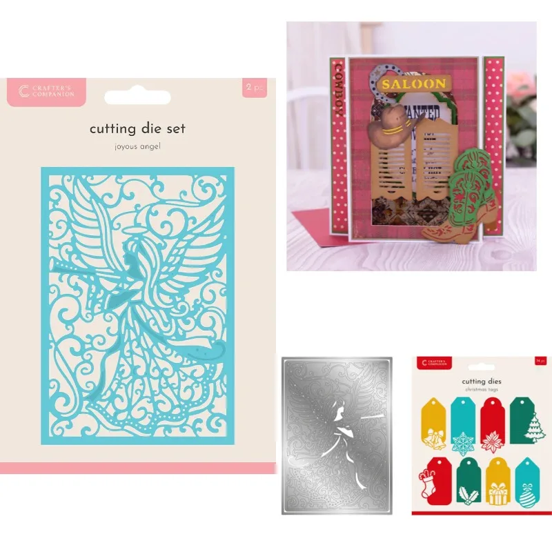 Snowflakes Presents and Treats Cutting Dies Scrapbook Diary Decoration Stencil Embossing Template DIY Greeting Card Handmade