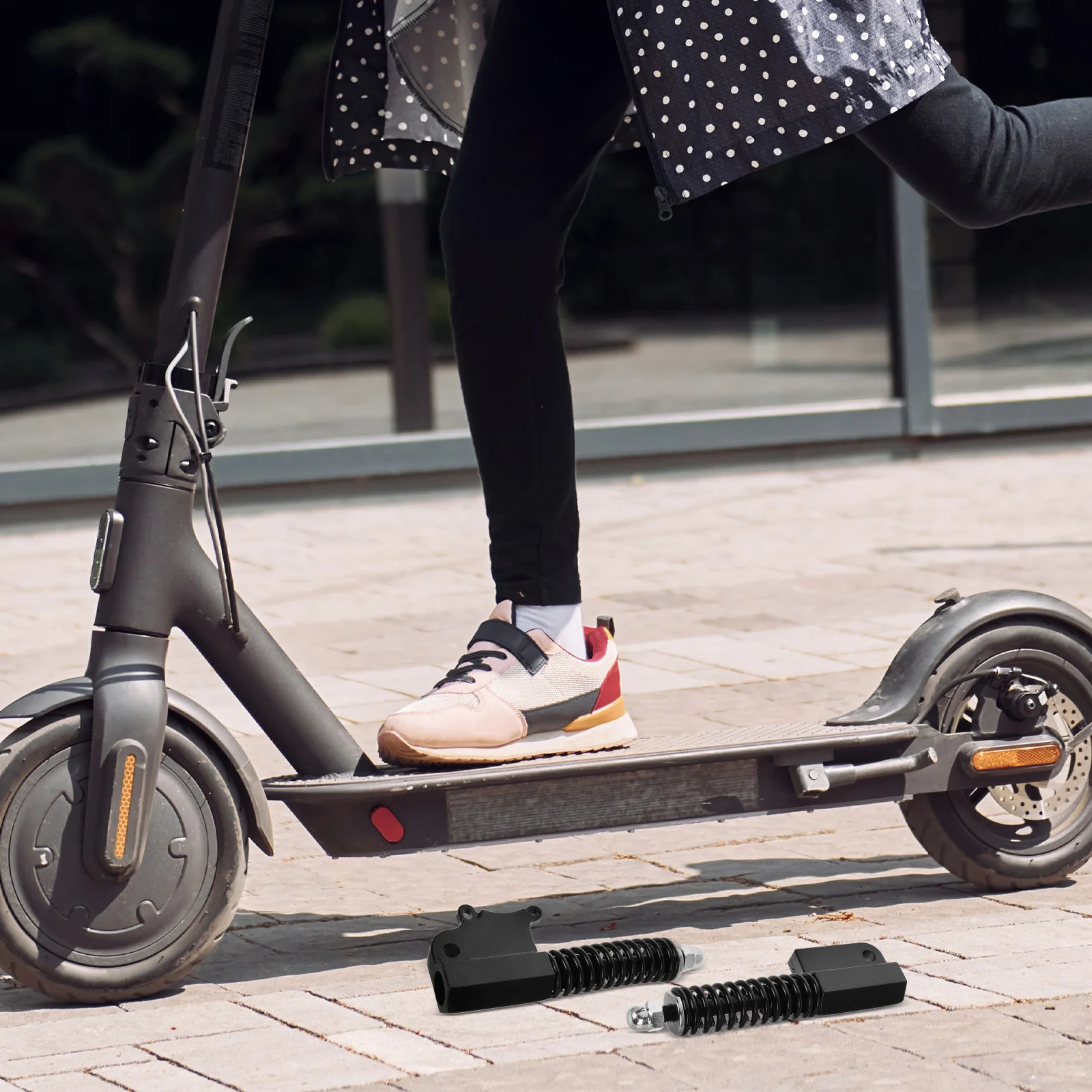 

Hydraulic Front Shock Absorber for Electric Scooters High Performance Suspension Spring Fit for Kugoo M4 Front Fork Shock