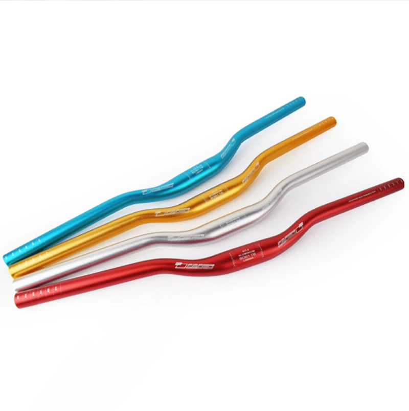 

Bike Aluminum Swallow Handlebar, Bicycle Riser Bar, MTB Mountain Road Bent, High Quality, Alloy, 31.8*700mm XC AM DH