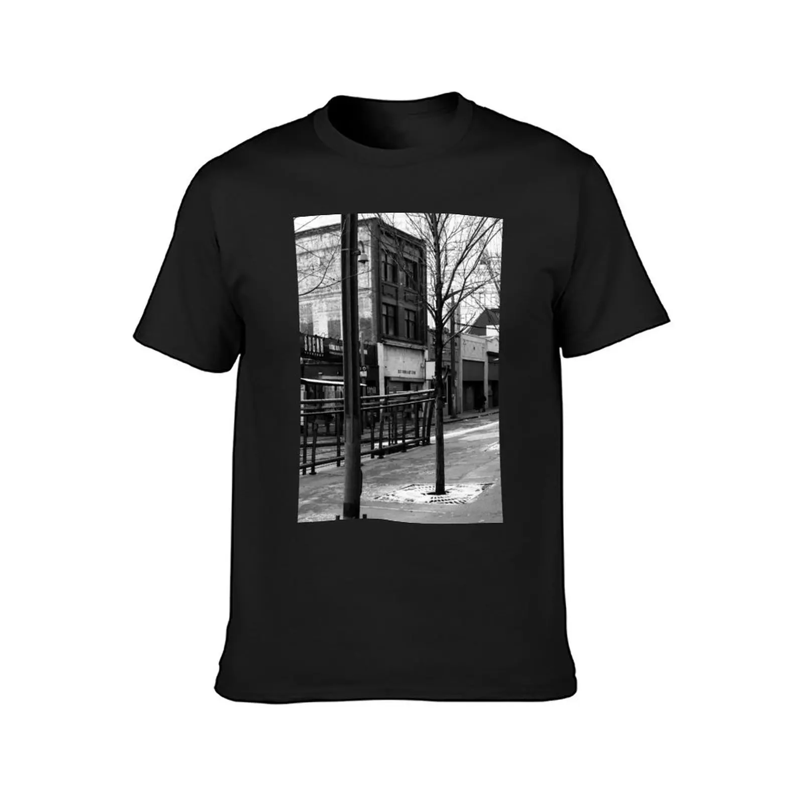 Vacant buildings T-Shirt summer tops oversized oversizeds mens graphic t-shirts anime