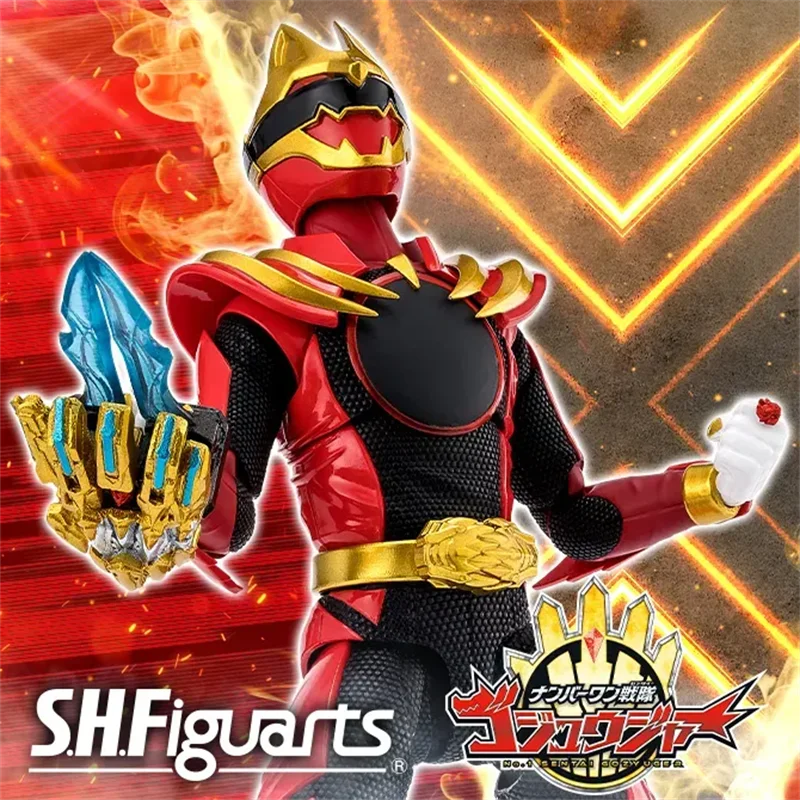 حقيقية بانداي رقم 1 SENTAI GOZYUGER SHF GOZYUWOLF SENTAI حلقة طبعة محدودة أنيمي عمل أرقام نموذج الشكل لعبة هدية للطفل